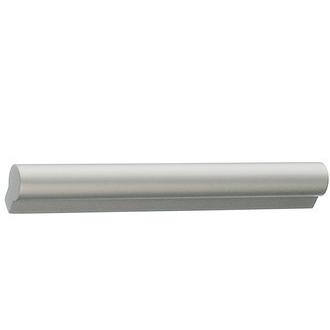 Smedbo B6101 5 1/8 in. Flat Pull in Satin Aluminum from the Design Collection